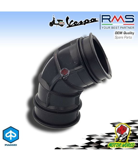MANICOTTO COLLETTORE ASPIRAZIONE CARBURATORE IN GOMMA PIAGGIO SKIPPER 125 1997