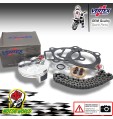 KIT PISTONE + CATENA + GUARNIZIONI TESTA VERTEX HONDA CRF 450 R  2002 2003
