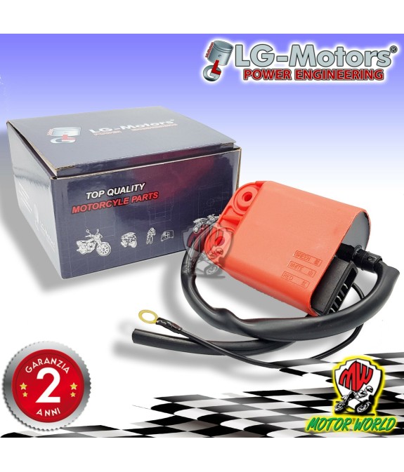 BOBINA ACCENSIONE CENTRALINA PIAGGIO Zip SP 50 1996 1997 1998 1999 2000