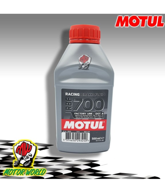 Motul RBF 700 Olio Liquido Freni Racing DOT4 500ml 100% Sintetico Brake