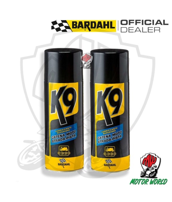 BOMBOLETTA GRASSO CATENA SPRAY BARDAHL MOTO BIANCO 2 X 400 ML BMW