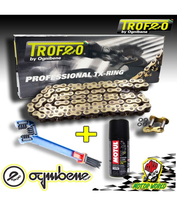 CATENA TROFEO ORO X-RING 530 TRX 120 DUCATI