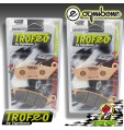 KIT 2 PASTIGLIE FRENO ANTERIORE SINTERIZZATE TRIUMPH SPEEDMASTER 865 2005 2006