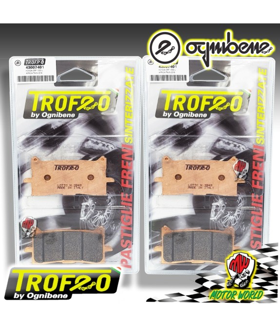 PASTIGLIE FRENO ANTERIORE TROFEO SINTERIZZATE HONDA X-ADV 750 2017 2018 2019