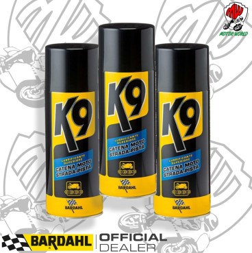 BOMBOLETTA GRASSO CATENA SPRAY BARDAHL MOTO BIANCO 3 X 400 ML BMW