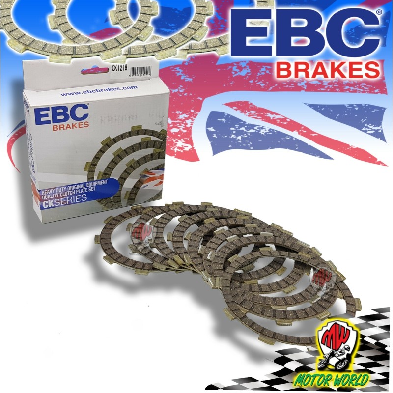 KIT 8 DISCHI FRIZIONE SUGHERO GUARNITI EBC SUZUKI GSF 650 S ABS Bandit  2010