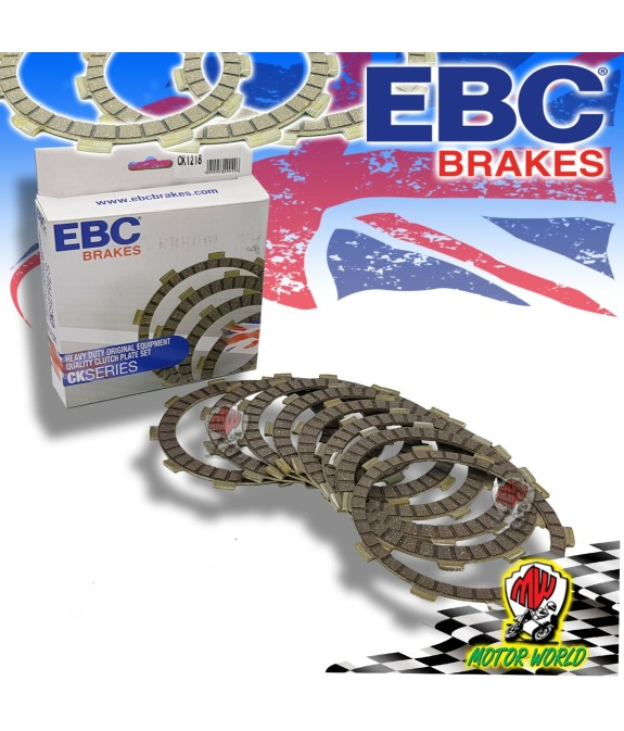 KIT 8 DISCHI FRIZIONE SUGHERO GUARNITI EBC SUZUKI GSF 650 S ABS Bandit  2010
