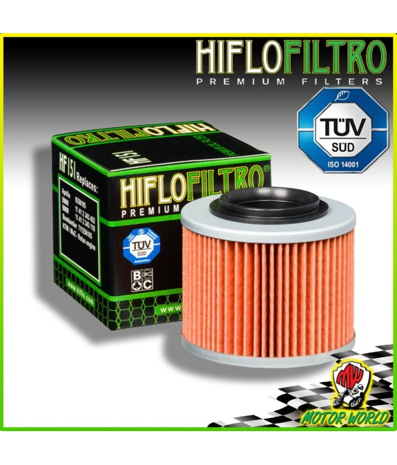 HF151 FILTRO OLIO ORIGINALE HIFLO MuZ  500 Silver Star Classic 1994 1995 1996