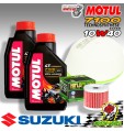 KIT TAGLIANDO OLIO MOTUL 7100 10W40 + FILTRI SUZUKI DR-Z 400 SM 2017 2018 2019