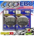 KIT PASTIGLIE FRENO EBC ANTERIORI YAMAHA XVZ TF ROYAL STAR VENTURE 1300 2000