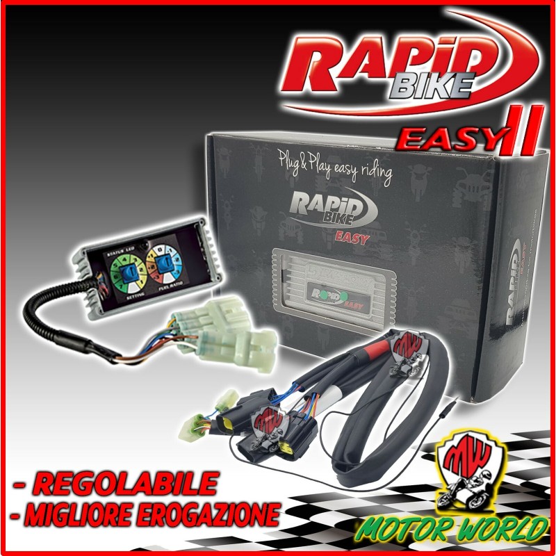 CENTRALINA AGGIUNTIVA + CAVI RAPID BIKE II EASY SUZUKI GSX S SK ABS 750 2016