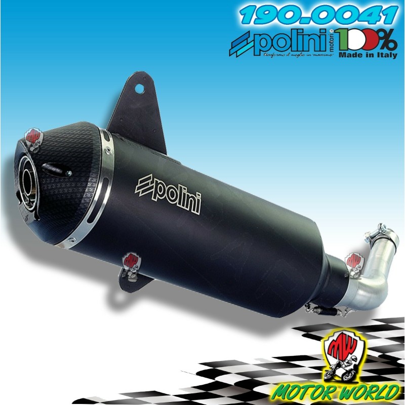 MARMITTA SCARICO POLINI PIAGGIO VESPA 125 4T GTS ie LC E3