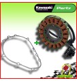 GUARNIZIONE COPERCHIO CARTER ORIGINALE + STATORE KAWASAKI Z 1000 2007 2008 2009