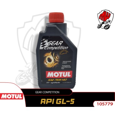 OLIO 75W-140 CARDANO CAMBIO MOTO BMW MOTUL GEAR COMPETITION 75W140