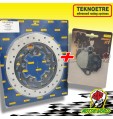 KIT DISCO + PASTIGLIE FRENO POSTERIORE KYMCO AGILITY 200 I R16 2010 2011 2012