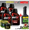 KIT TAGLIANDO RACING MOTUL 300V + FILTRO RC YAMAHA YXR FSP RHINO FI AUTO 4X4