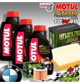 KIT TAGLIANDO OLIO MOTUL 7100 10W40 + FILTRI BMW G 650 GS Sertao 2014