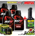 KIT TAGLIANDO RACING MOTUL 300V + FILTRO RC Suzuki AN 650 Burgman Executive 2018