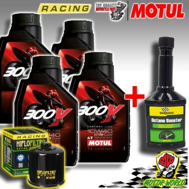 KIT TAGLIANDO RACING MOTUL 300V + FILTRO RC YAMAHA XV A ROAD STAR 1600 2003