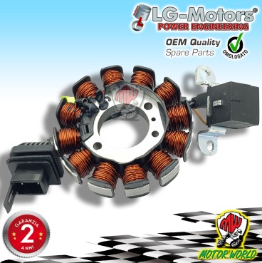 STATORE MAGNETE ORIGINALE APRILIA PER SCARABEO 4T 100 2010 2011 2012