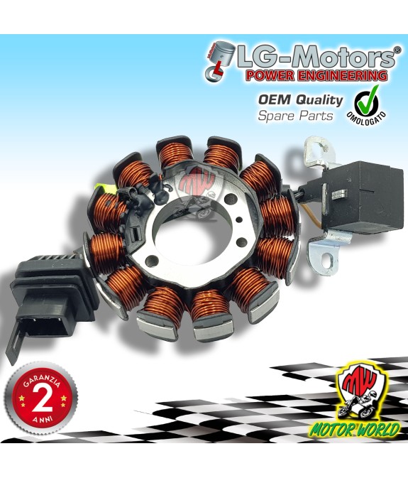 STATORE MAGNETE ORIGINALE APRILIA PER SCARABEO 4T 100 2010 2011 2012