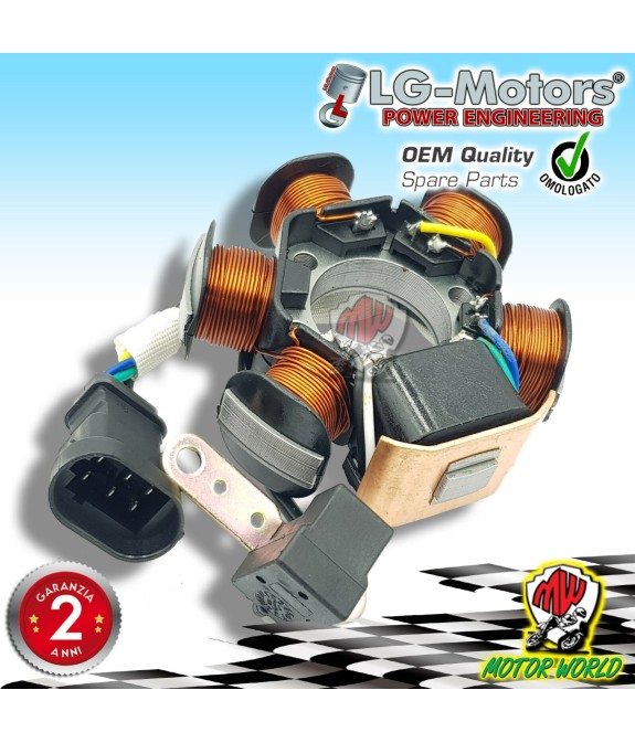 STATORE MAGNETE LG-MOTORS Piaggio Zip Sp 50 2T 2006 2007 2008 2009