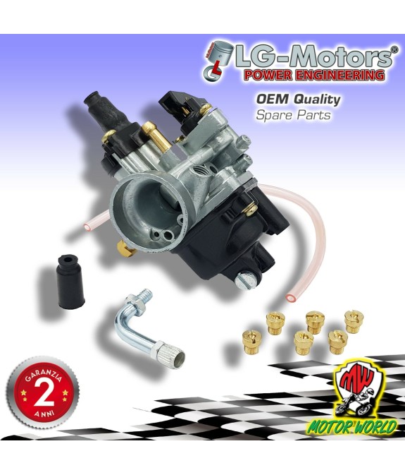 CARBURATORE LG-MOTORS PHVA 17,5 ED ARIA MANUALE PER PIAGGIO - MINARELLI