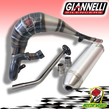GIANNELLI SCARICO COMPLETO ENDURO 2T ALLUMINIO BETA RR 50 ENDURO MOTARD 2016 16