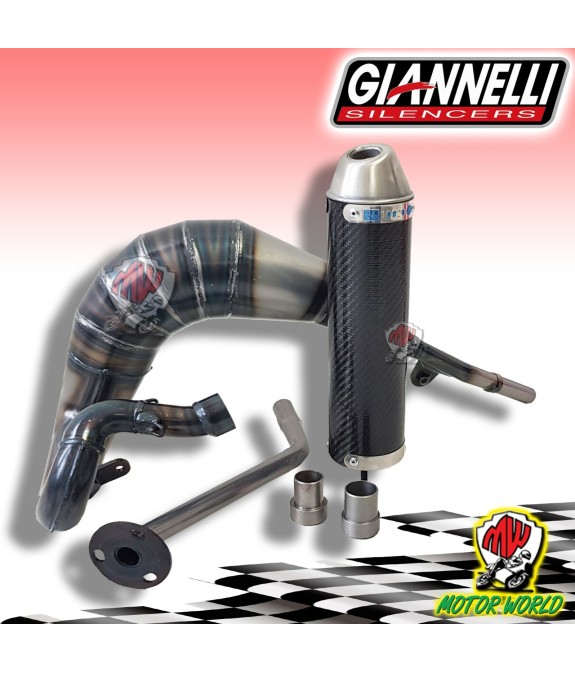 GIANNELLI SCARICO COMPLETO ENDURO 2T CARBONIO BETA RR 50 ENDURO MOTARD 2015 15