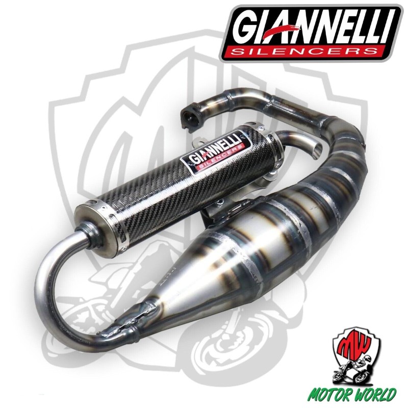 Marmitta giannelli Shot V4 modifica scooter per minarelli verticale 31602V4