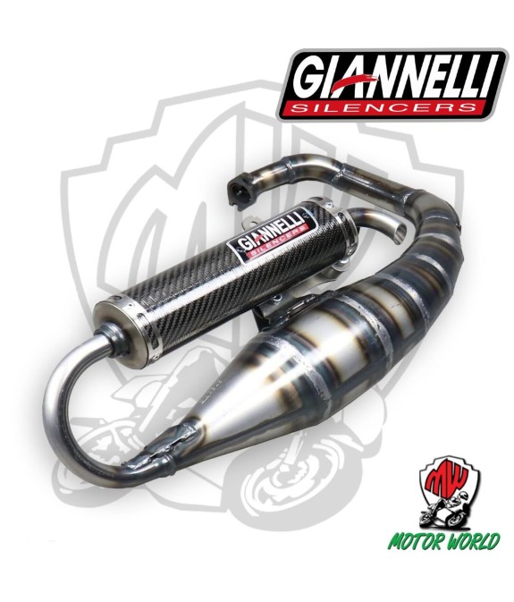 Marmitta giannelli Shot V4 modifica scooter per minarelli verticale 31602V4