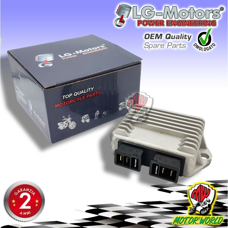 REGOLATORE DI TENSIONE TIPO ORIGINALE PIAGGIO APE CAR MAX DIESEL 420 1986 - 1996