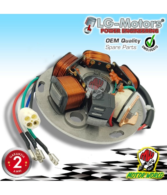 STATORE MAGNETE VOLANO PER PIAGGIO Vespa PX E DT 200 1998 1999 2000 2001