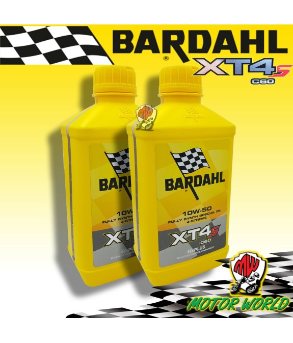 OLIO MOTORE BARDAHL 10W50 XT4-S C60 10W50 OLIO MOTO 4 TEMPI 2 LITRI