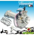 KIT CARBURATORE VALVOLA PIATTE PWK 28 + COLLETTORE 2 FORI POLINI VESPA 50 125