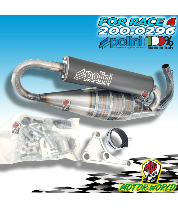MARMITTA POLINI FOR RACE 4 200.0296 QUARTZ TYPHOON 50 2010