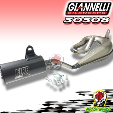 30508 NUOVA MARMITTA GIANNELLI SERIE FIRE CON SILENZIATORE PER PIAGGIO CIAO 50