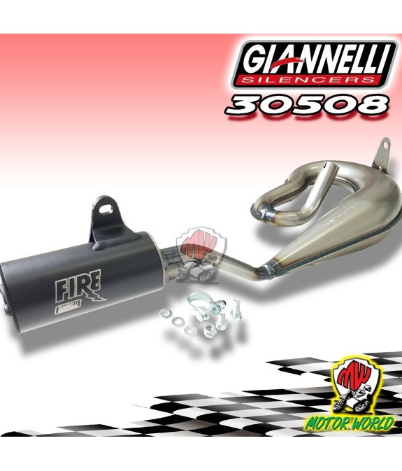 30508 NUOVA MARMITTA GIANNELLI SERIE FIRE CON SILENZIATORE PER PIAGGIO CIAO 50