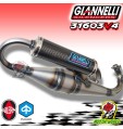 Marmitta GIANNELLI Shot V4 omologata x Piaggio-Gilera