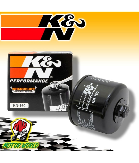 FILTRO OLIO RACING SPORTIVO K&N KN-160 Husqvarna 900 Nuda R 2011 2012 2013 2014
