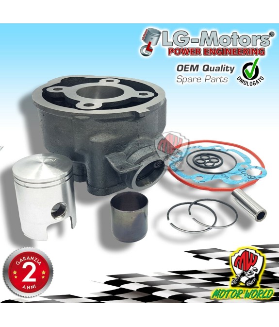 GRUPPO TERMICO CILINDRO PISTONE TIPO ORIGINALE MOTORE BETA ENDURO RR 50 LC AM6