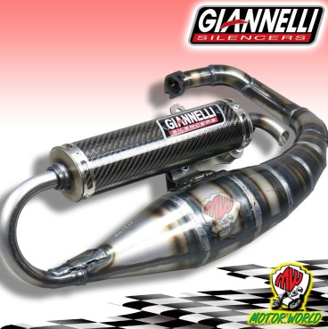 Marmitta giannelli Shot V4 modifica scooter YAMAHA ZUMA 50 2T