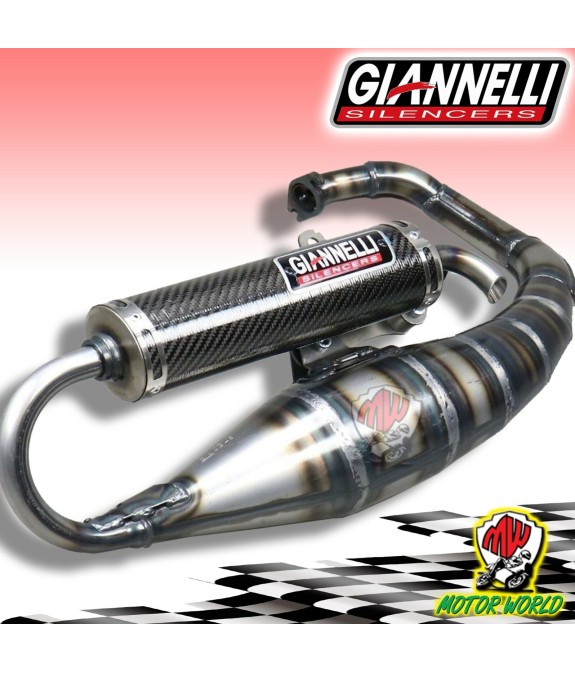 Marmitta giannelli Shot V4 modifica scooter YAMAHA ZUMA 50 2T
