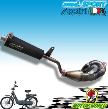 MARMITTA POLINI 200.0132 SPORT CON SILENZIATORE IN ALLUMINIO PIAGGIO CIAO 50
