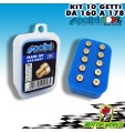 10 chicles polini dellorto 6 mm.160/178 (3620007) para moto repuestos ciclomotor