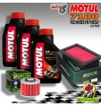 KIT TAGLIANDO MOTUL 3LT 7100 + FILTRI YAMAHA XT 660 X Super Motard 2016