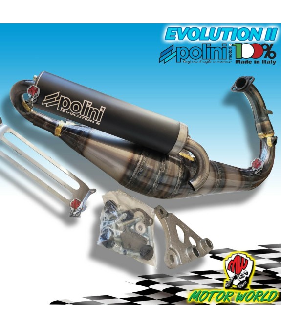 200.0279 MARMITTA SCARICO POLINI EVO2 70CC MBK BOOSTER 50 SPIRIT