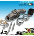 215.0118 COLLETTORE ASP. MONOLAMELLARE x CARB. POLINI CP PWK 24 VESPA 90 / 90SS