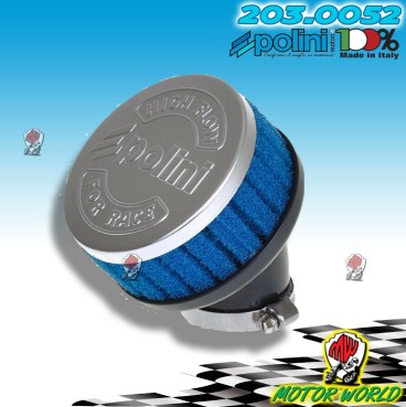 203.0052 FILTRO ARIA POLINI D.39 UNIVERSALE - CORTO CURVA 30 GRADI