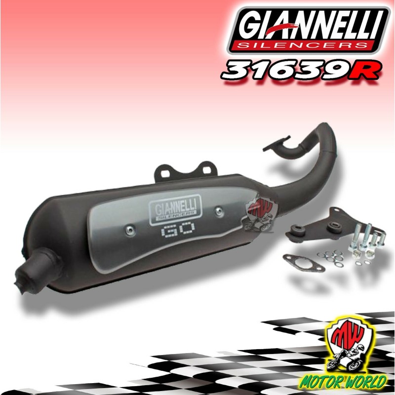 YAMAHA AEROX 50 95/11 MARMITTA GIANNELLI GO 31639R - SCARICO - SILENZIATORE